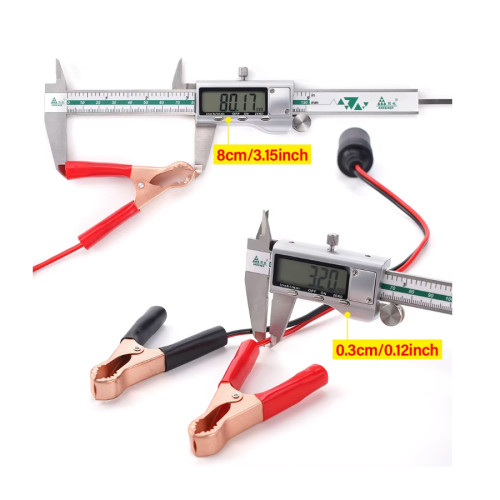 Toma corriente con pinzas batería automóvil 12V
