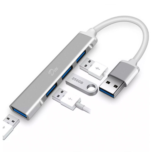 Hub USB 3.0 de 4 puertos Macbook Notebook A-809 Hub USB 3.0 de 4 puertos Macbook Notebook A-809