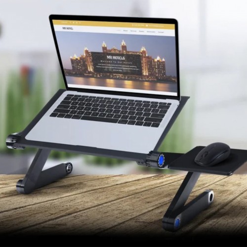 Mesa para Notebook cama plegable con ventilador Mesa para Notebook cama plegable con ventilador
