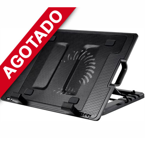 Ventilador base notebook pasacables Newo NW-638B