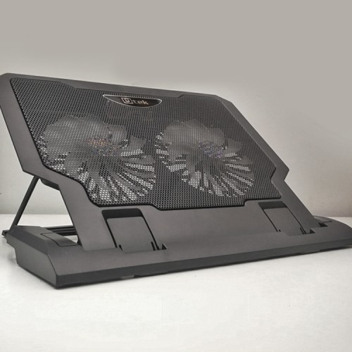 Base ventilador notebook 2 ventiladores ajustable Utek