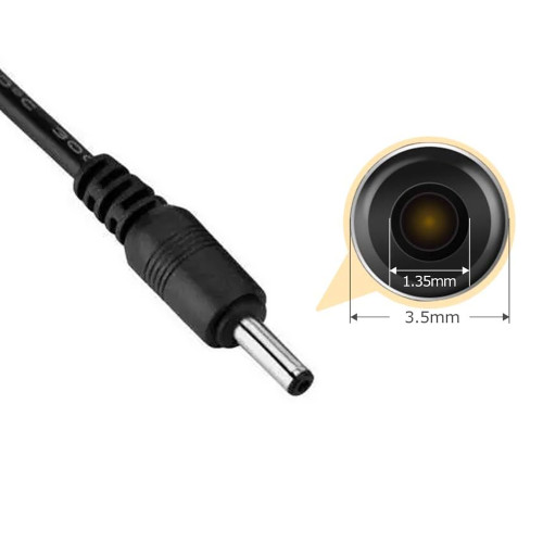 Adaptador de corriente 5V 2A plug 3.5mm x 1.35 mm