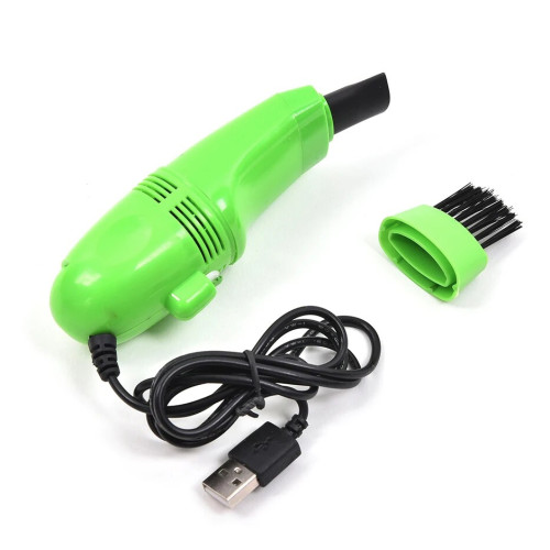 Aspiradora USB para teclado con cepillo y luz Aspiradora USB para teclado con cepillo y luz