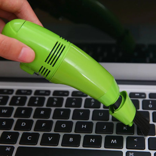 Aspiradora USB para teclado con cepillo y luz Aspiradora USB para teclado con cepillo y luz