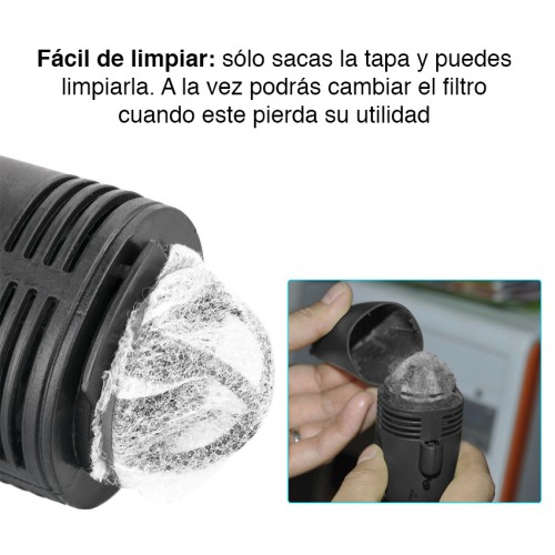 Aspiradora USB para teclado con cepillo y luz Aspiradora USB para teclado con cepillo y luz