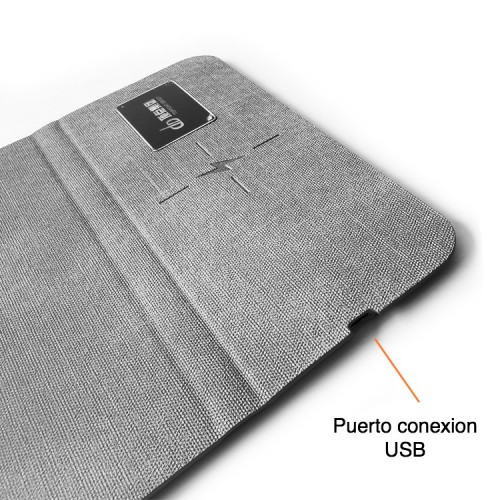 Mouse Pad cargador inalámbrico plegable TGM67