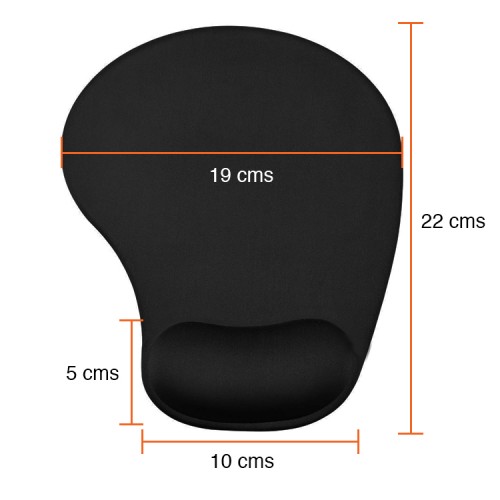 Mouse Pad ergonómico apoyamuñecas Utek UT-MP305 Mouse Pad ergonómico apoyamuñecas Utek UT-MP305