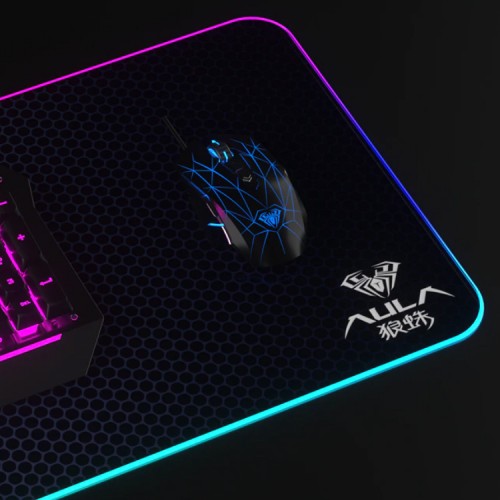 Mouse Pad RGB Led XL Gamer 80 x 30 cms Aula Mouse Pad RGB Led XL Gamer 80 x 30 cms Aula