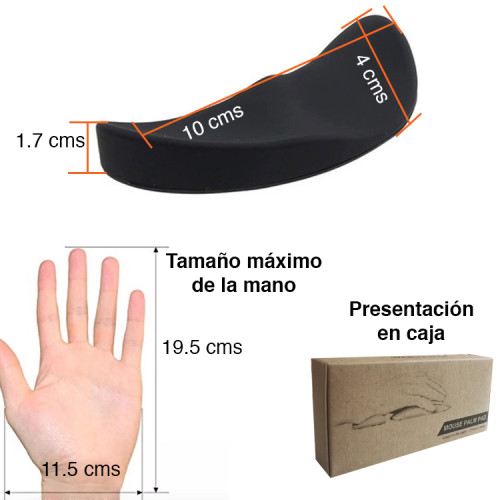 Reposa Muñecas apoya mouse Newo NW-AER Reposa Muñecas apoya mouse Newo NW-AER