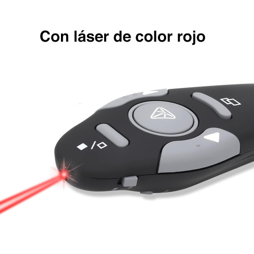 Presentador inalámbrico puntero láser diapositivas
