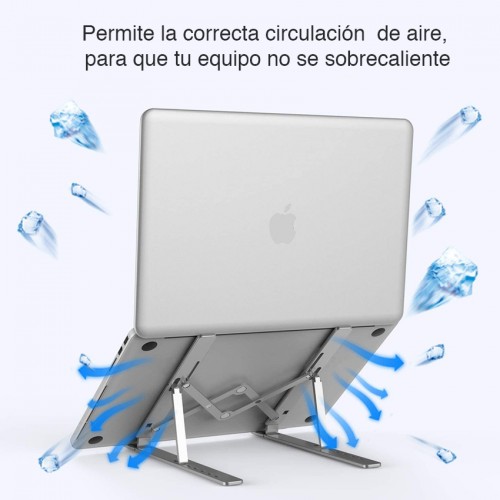 Soporte Plegable Notebook y Mac Aluminio 14" NW-A11 Soporte Plegable Notebook y Mac Aluminio 14" NW-A11