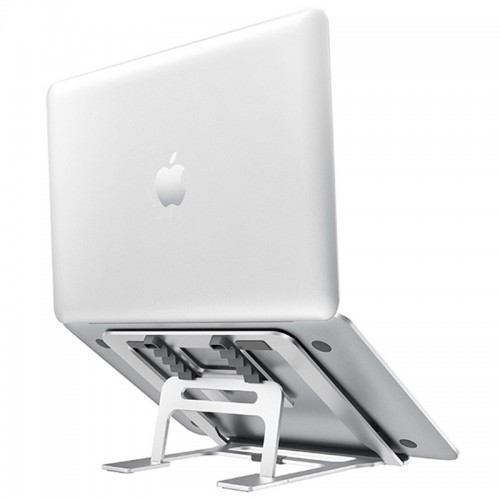 Soporte Notebook Macbook 15.4" Aluminio Plegable NW-A15 Soporte Notebook Macbook 15.4" Aluminio Plegable NW-A15