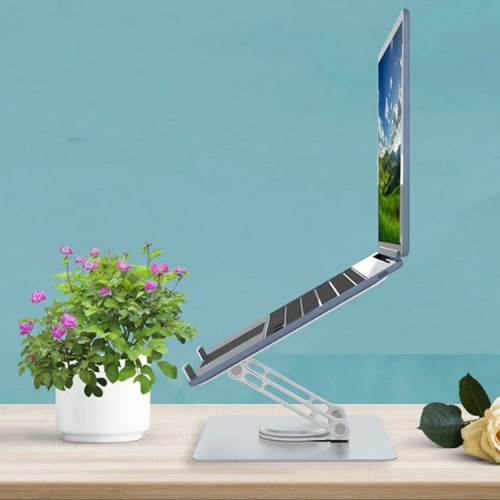 Soporte Notebook Giratorio aluminio ajustable 15.6"
