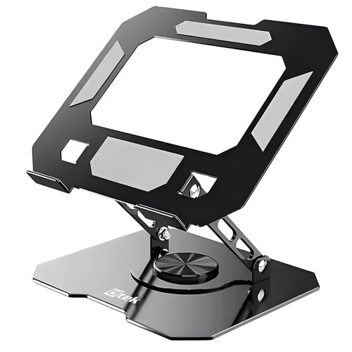 Soporte Notebook Giratorio aluminio negro ajustable 17" Soporte Notebook Giratorio aluminio negro ajustable 17"