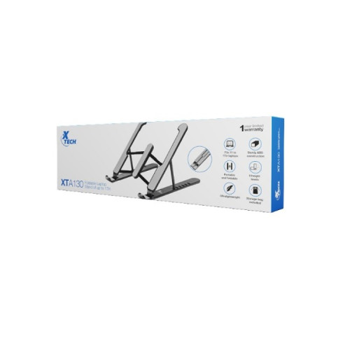 Soporte Notebook Escritorio 17" Negro Xtech XTA130