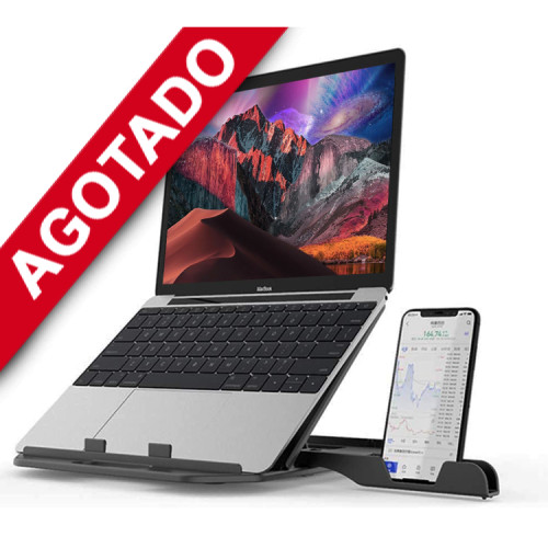 Soporte Notebook y celular altura ajustable