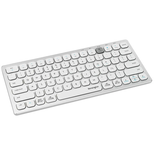 Teclado inalámbrico blanco Kensington Bluetooth y 2.4Ghz Teclado inalámbrico blanco Kensington Bluetooth y 2.4Ghz