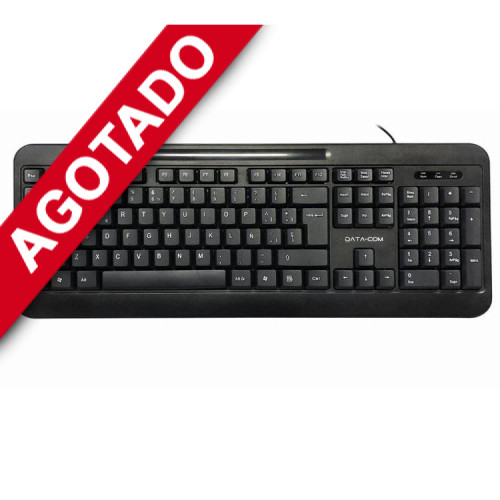 Teclado USB completo PC Notebook Datacom