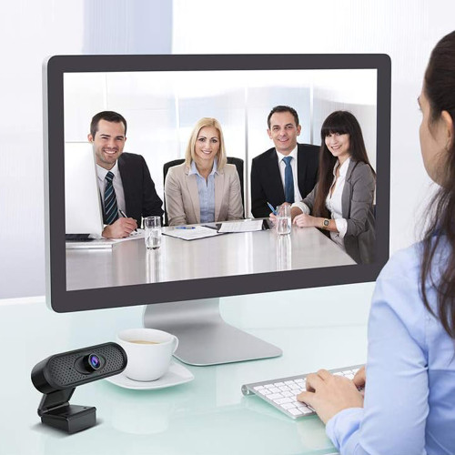 Webcam 1080p con micrófono por USB Webcam 1080p con micrófono por USB