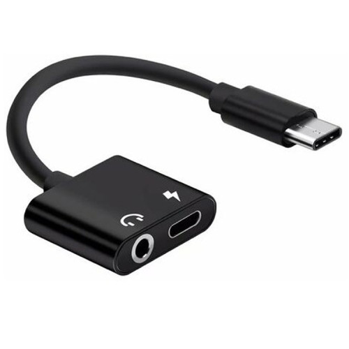 Adaptador USB C a audífonos y cable USB C 