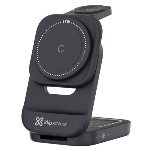 Cargador inalámbrico iPhone Airpods y Apple Watch