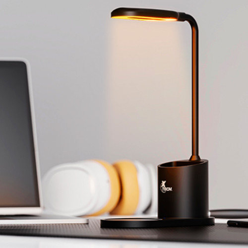 Lámpara cargador celular inalámbrico y lapicero