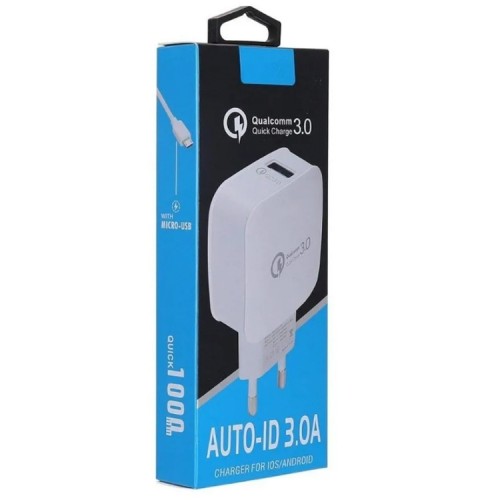 Cargador USB C con cable Carga Rápida MJ-A03 Cargador USB C con cable Carga Rápida MJ-A03