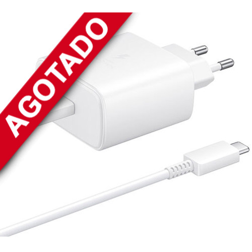 Cargador USB C Super Carga rápida con cable 2 mts 45W 