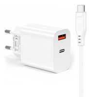 Cargador USB C Carga Rápida 20W certificado SEC