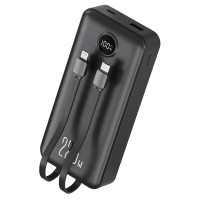 Powerbank 20000 mah carga rápida USB C Lightning