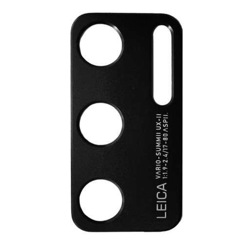 Protector Lente Cámara Huawei P40 Aluminio negro Protector Lente Cámara Huawei P40 Aluminio negro