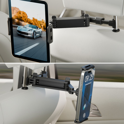 Soporte celular asiento trasero auto extensible 