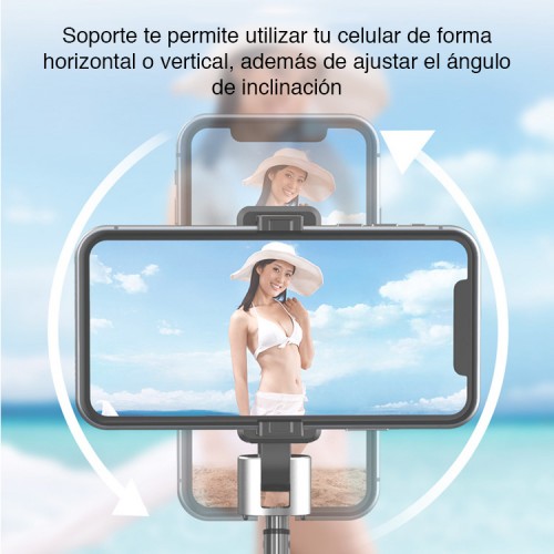 Palo Selfie Tripode Bluetooth celular iPhone Android P70