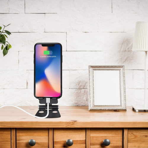 Soporte celular escritorio ajustable plegable