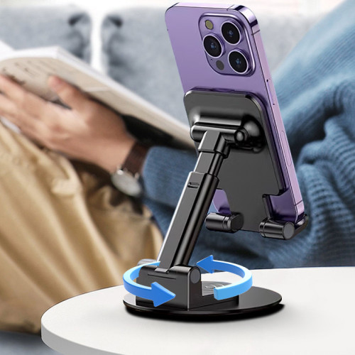 Soporte celular rotación 360 ajuste altura