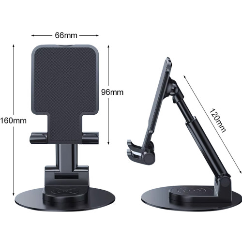 Soporte celular rotación 360 ajuste altura