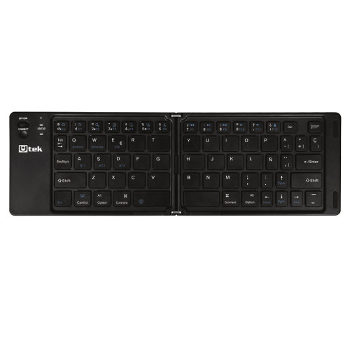 Mini teclado bluetooth plegable inalámbrico 