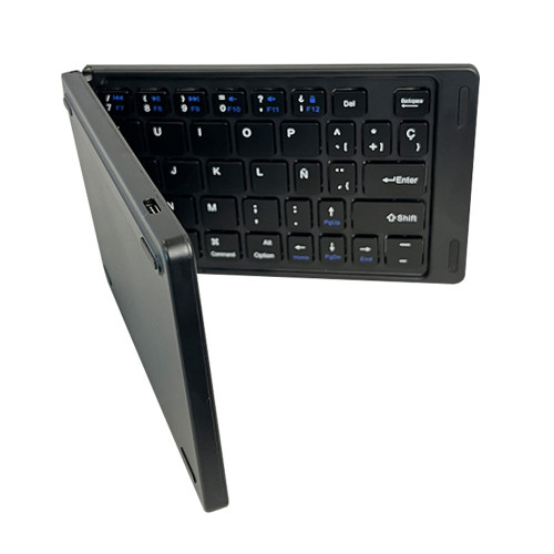 Mini teclado bluetooth plegable inalámbrico 