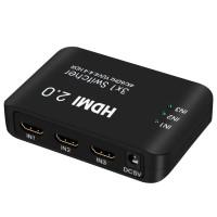Switch HDMI 4K 2.0 de 3 puertos Ulink 