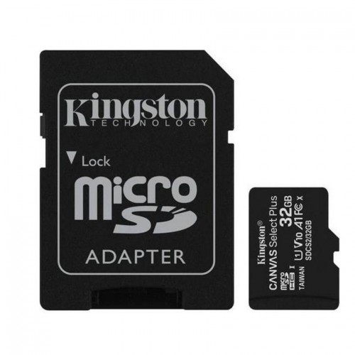 Tarjeta Micro SD 32GB Clase 10 Kingston 100Mbs Tarjeta Micro SD 32GB Clase 10 Kingston 100Mbs