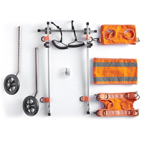 Silla Ruedas perro XS y S ajustable 4 a 9 KG 