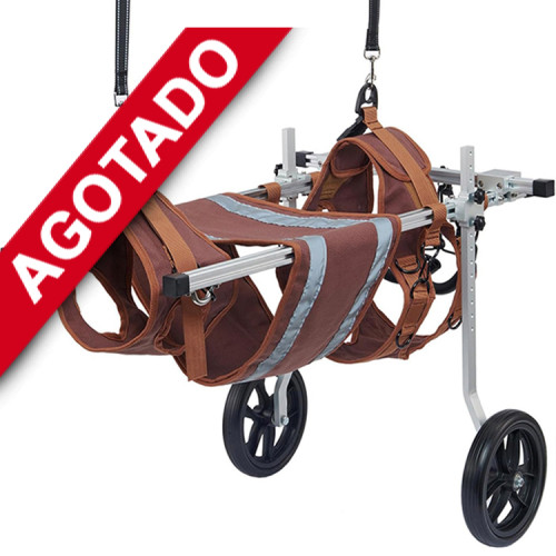 Silla Ruedas perro grande ajustable 25 a 35 KG 