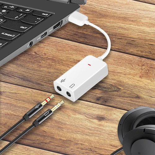 Tarjeta De Sonido USB Interfaz audio USB Tarjeta De Sonido USB Interfaz audio USB