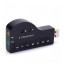 Tarjeta de sonido Audio USB Micrófono Audífonos 8.1ch