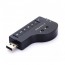 Tarjeta de sonido Audio USB Micrófono Audífonos 8.1ch