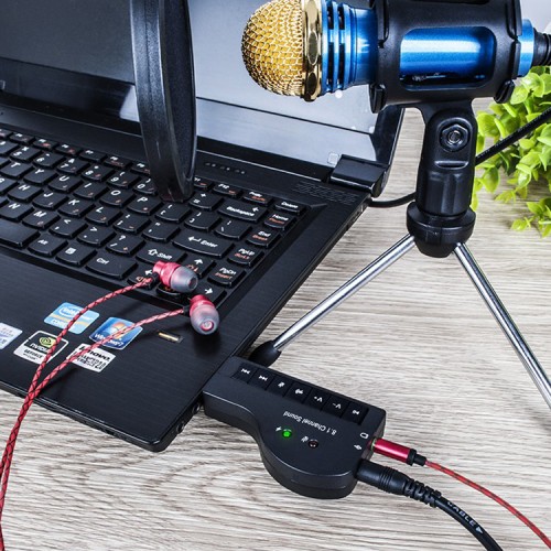 Tarjeta de sonido Audio USB Micrófono Audífonos 8.1ch Tarjeta de sonido Audio USB Micrófono Audífonos 8.1ch