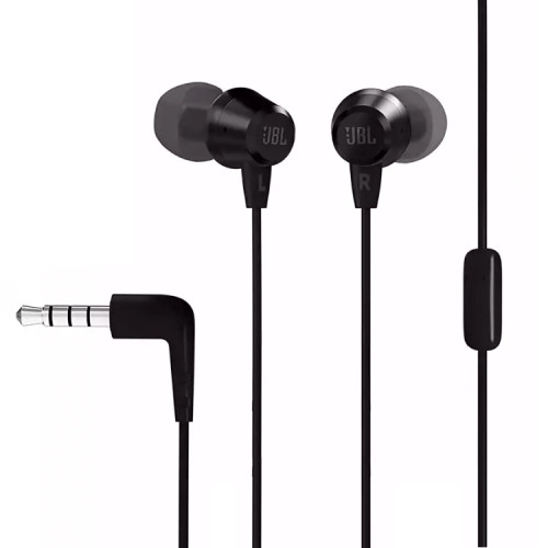 Audífonos manos libres JBL C50HI in-ear Negros