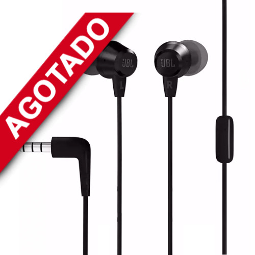 Audífonos manos libres JBL C50HI in-ear Negros