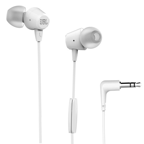Audífonos manos libres JBL C50HI in-ear Blancos