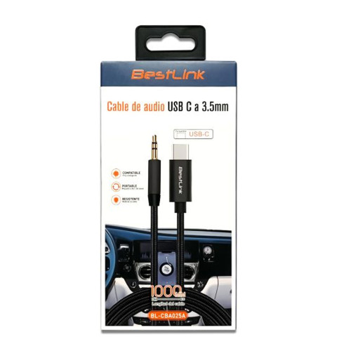Cable de audio auxiliar 3.5mm a USB C Cable de audio auxiliar 3.5mm a USB C